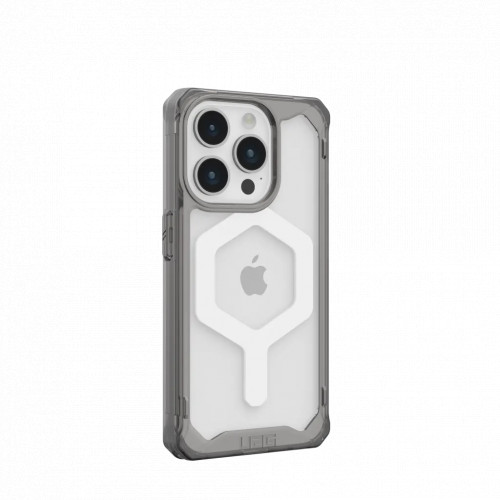 Защитный чехол Uag Plyo для iPhone 15 Pro Max с MagSafe - Пепел/белый (Ash/White)