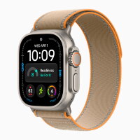 Apple Watch Ultra 4 49mm Titanium Case with Sand Trail Loop (S/M)