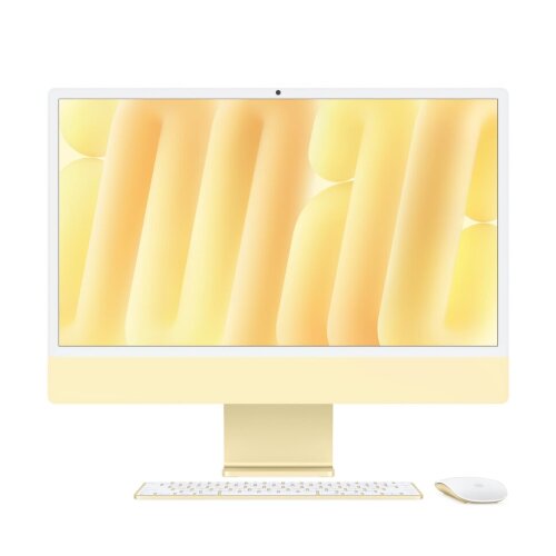 Apple iMac 24 inch (2026, M6, 32GB, 1TB SSD, 12-core CPU, 12-core GPU) Nano-texture glass Yellow