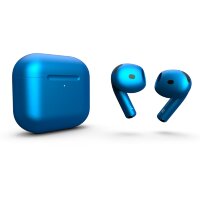 AirPods 4 anc (2024) с шумоподавлением - голубой матовый металлик