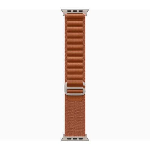 Браслет для Apple Watch Ultra 49mm Alpine Loop Finish Natural (M) - Terra Cotta (Терракота/Оранжевый)