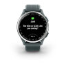 Умные часы Garmin Approach S44, Silver Aluminum Bezel, Twilight Silicone Band