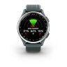 Умные часы Garmin Approach S44, Silver Aluminum Bezel, Twilight Silicone Band