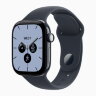 Apple Watch Series 12 42mm, Night Blue Ceramic Case with Sport Band - Navy Blue