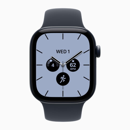 Apple Watch Series 12 42mm, Night Blue Ceramic Case with Sport Band - Navy Blue