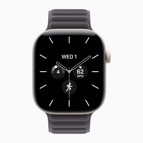 Apple Watch Series 12 42mm, Pearl White Ceramic Case with Magnetic Link - Midnight