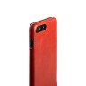 Чехол-книжка кожаная i-Carer для iPhone 8 Plus и 7 Plus Curved Edge - Красный