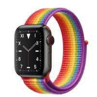Apple Watch Edition Series 5 Titanium Space Black, 40 мм Cellular + GPS, цвет радуги