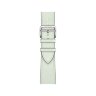 Кожаный ремешок Hermes для Apple Watch Single Tour 46mm - Мятный (Vert Peppermint)
