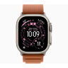 Браслет для Apple Watch Ultra 49mm Alpine Loop Finish Natural (S) - Terra Cotta (Терракота/Оранжевый)