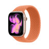 Монобраслет для Apple Watch 46mm Braided Solo Loop - Оранжевый (Turmeric)