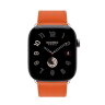 Ремешок Hermes для Apple Watch 46mm Single Tour — Мандариновый (Tangerine)