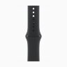 Apple Watch Series 10 46mm, Natural Titanium Case with Sport Band - Black