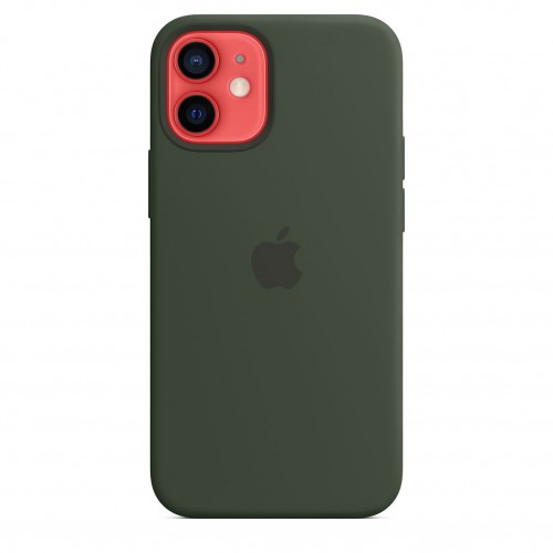 Силиконовый чехол MagSafe для iPhone 12 mini «Кипрский зелёный»