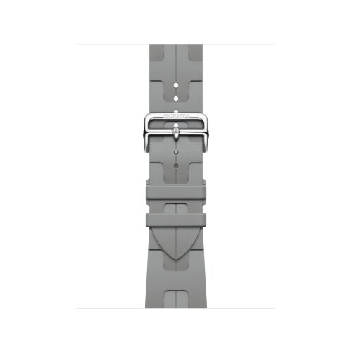 Ремешок Hermes для Apple Watch 42mm Kilim Single Tour - Серый (Gris)