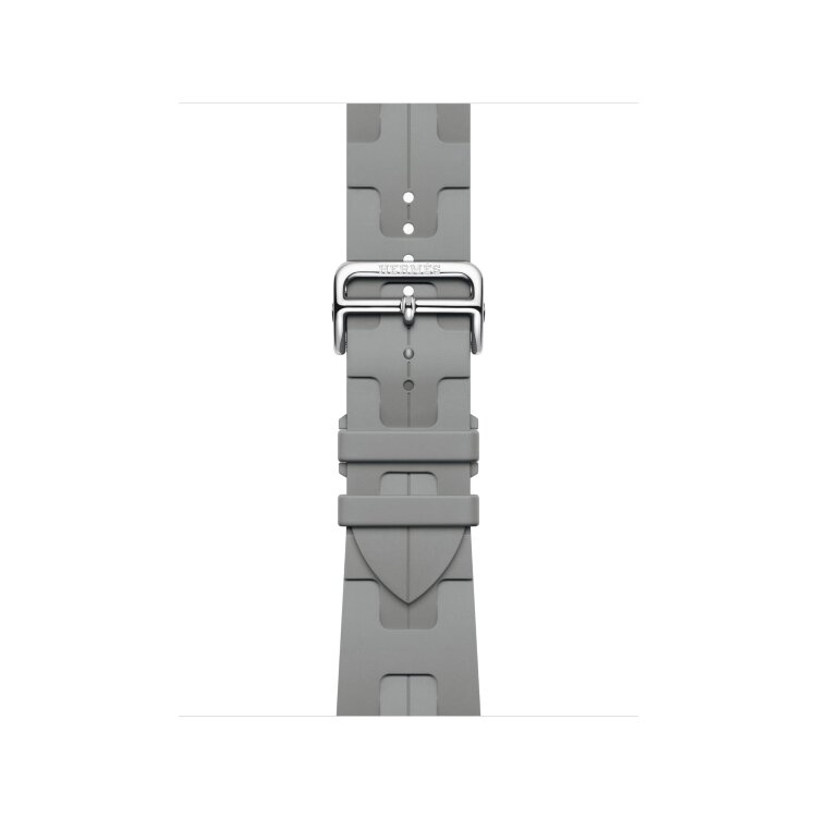 Ремешок Hermes для Apple Watch 42mm Kilim Single Tour - Серый (Gris)
