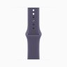 Apple Watch Series 11 42mm, Jet Black Aluminum Case with Sport Band - Purple Fog