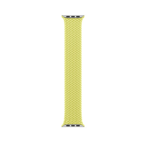 Монобраслет для Apple Watch 46mm Braided Solo Loop - Неоновый/Желтый (Neon Yellow)
