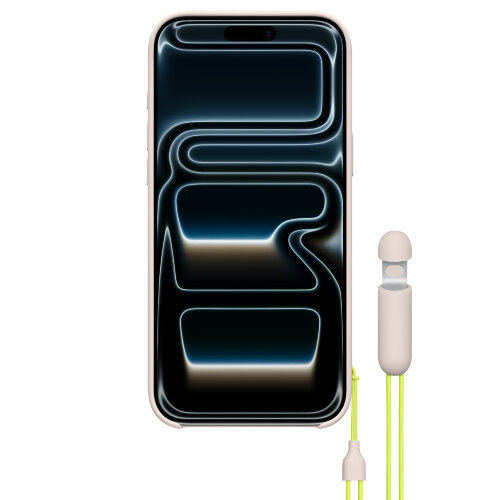 Чехол Beats для iPhone 17 Pro Max Kickstand Case с MagSafe Camera Control - Бежевый (Lime Stone)