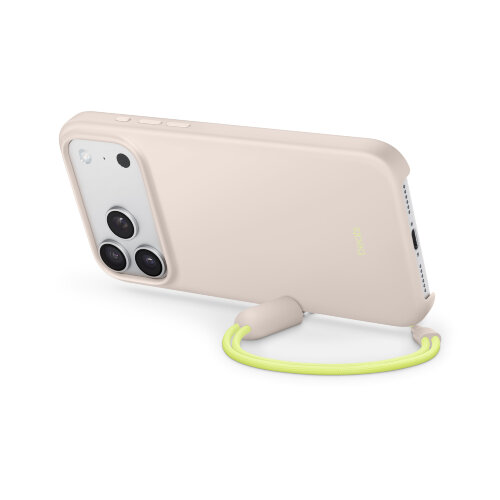 Чехол Beats для iPhone 17 Pro Max Kickstand Case с MagSafe Camera Control - Бежевый (Lime Stone)