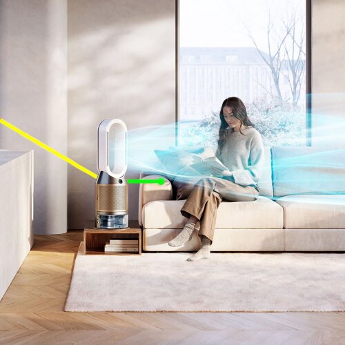 Вентилятор-обогреватель Dyson Hot+Cool HF1 Rapid React - White/Silver