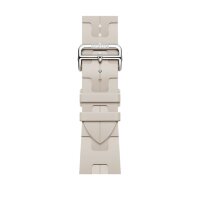 Ремешок Hermes для Apple Watch 46mm Kilim Single Tour - Бежевый (Beton)