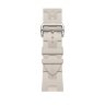 Ремешок Hermes для Apple Watch 46mm Kilim Single Tour - Бежевый (Beton)