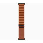 Браслет для Apple Watch Ultra 49mm Alpine Loop Finish Black (M) - Terra Cotta (Терракота/Оранжевый)