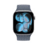 Монобраслет для Apple Watch 46mm Braided Solo Loop - Синий (Anchor Blue)