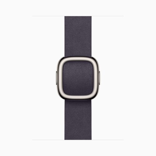 Apple Watch Series 11 42mm, Slate Titanium Case with Modern Buckle - Midnight Purple