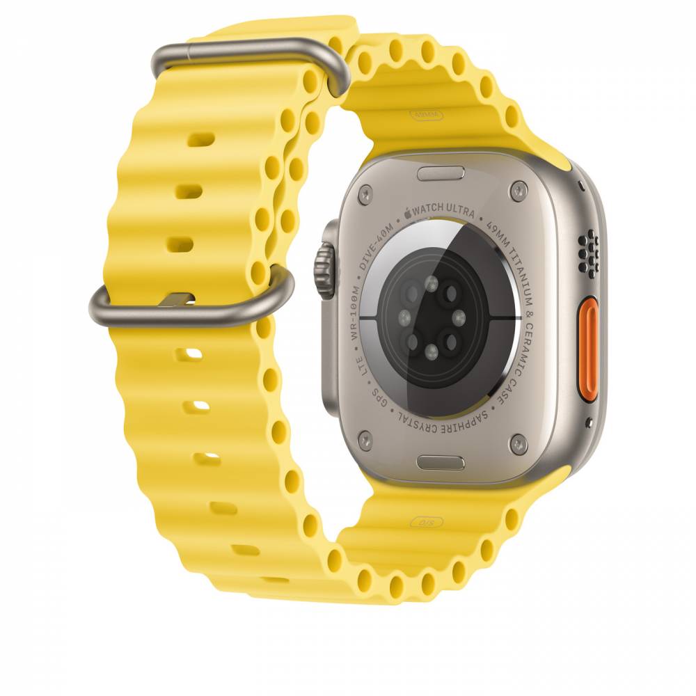 Yellow watch sale band apple