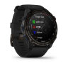 Умные часы Garmin Descent Mk3i 51mm, Carbon Gray DLC Titanium, Black Silicone Band