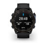 Умные часы Garmin Descent Mk3i 51mm, Carbon Gray DLC Titanium, Black Silicone Band
