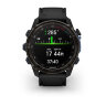 Умные часы Garmin Descent Mk3i 51mm, Carbon Gray DLC Titanium, Black Silicone Band