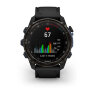 Умные часы Garmin Descent Mk3i 51mm, Carbon Gray DLC Titanium, Black Silicone Band