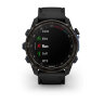 Умные часы Garmin Descent Mk3i 51mm, Carbon Gray DLC Titanium, Black Silicone Band