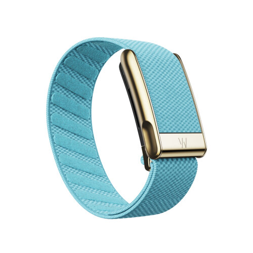 Ремешок для фитнес-браслета WHOOP Your Way 5.0 Gold, Band SuperKnit Aqua