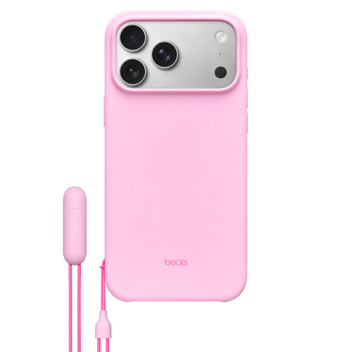 Чехол Beats для iPhone 17 Pro Max Kickstand Case с MagSafe Camera Control - Розовый (Pebble Pink)