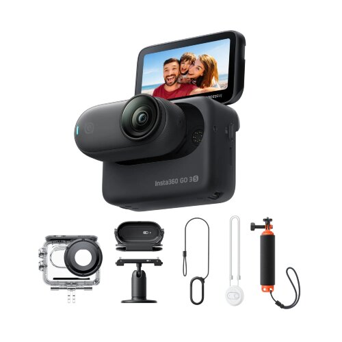 Мини экшн-камера Insta360 GO 3S Black 128GB Water Sports Bundle
