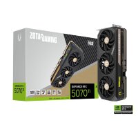 Игровая видеокарта NVIDIA ZOTAC GAMING GeForce RTX 5070 Ti SOLID