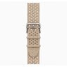 Apple Watch Hermes Series 11 46mm, ремешок из текстильного трикотажа бежевый