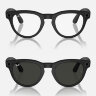 Ray-Ban Meta Headliner Transitions (линзы фотохром прозрачные в серые, матовая черная оправа)