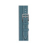 Кожаный ремешок Hermes для Apple Watch Double Tour 41mm Attelage - Голубой (Bleu Jean)