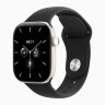 Apple Watch Series 12 42mm, Night Blue Ceramic Case with Sport Band - Black