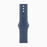 Apple Watch Series 10 46mm, Natural Titanium Case with Sport Band - Denim