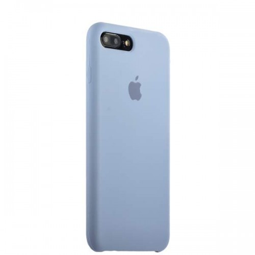 Чехол-накладка Silicone для iPhone 8 Plus и 7 Plus - Васильковый