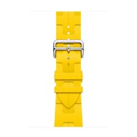 Ремешок Hermes для Apple Watch 46mm Kilim Single Tour - Желтый (Sun)