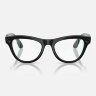 Ray-Ban Meta Skyler (Глянцевая черная оправа, линзы прозрачные)