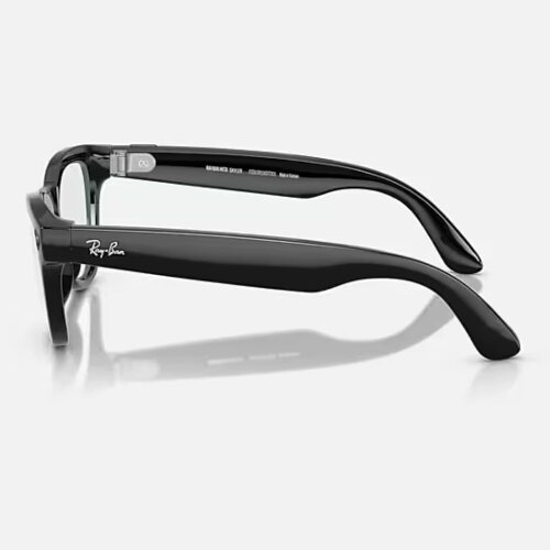 Ray-Ban Meta Skyler (Глянцевая черная оправа, линзы прозрачные)