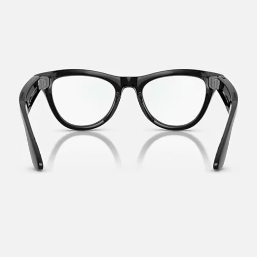 Ray-Ban Meta Skyler (Глянцевая черная оправа, линзы прозрачные)